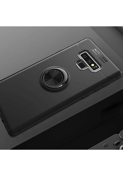 Samsung Galaxy Uyumlu Note 9 Kilif Yüzüklü Tam Korumali Silikon Kapak 417331905