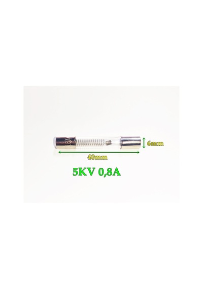Mikrodalga Yüksek Voltaj Cam Sigortası 5kv 0,8a
