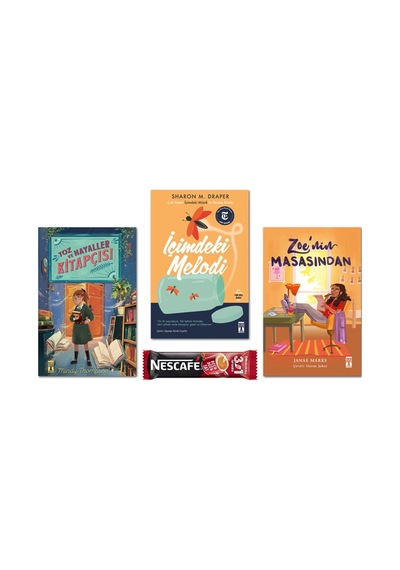 Genç Timaş İçimdeki Melodi - Toz Ve Hayaller Kitapçısı - Zoe Nin Masasından Set 3 Kitap