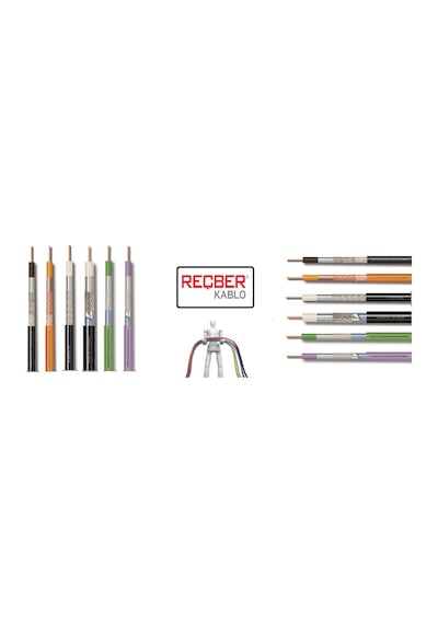 Reçber Anten Tv Kablosu Rg 6- U-4 Cu- Al 5 Metre