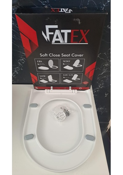 Fatex Sedef Soft 36 X 45 Cm Yavaş Kapanan Plastik Klozet Kapağı Diğer