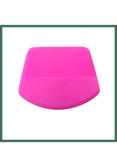 En-cag Ppf/tph Silikon Çekçek Ragle Cam Filmi Çekme Uygulama Aparatı Oval Pembe 9.4x7.4cm Bss