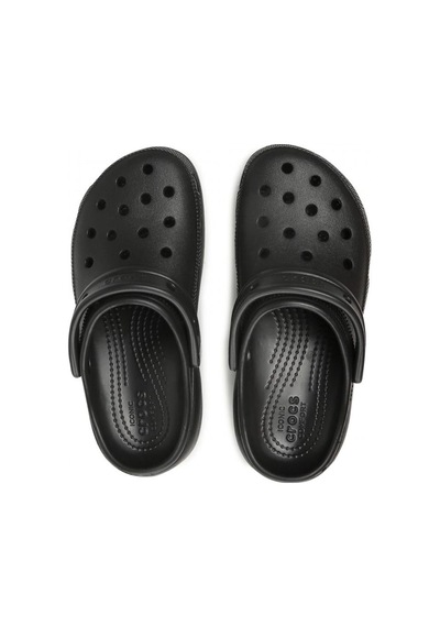 Crocs Classic Platform Clog W Kadın Terlik-23656 siyah
