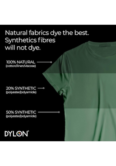 Dylon Pod Orman Yeşili Kot Kumaş Giysi Boyası - Forest Green Genel