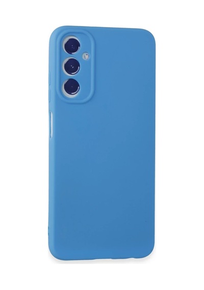 Samsung Uyumlu Galaxy A05s Kılıf First Silikon - Mavi 0.2M-Çok Renkli