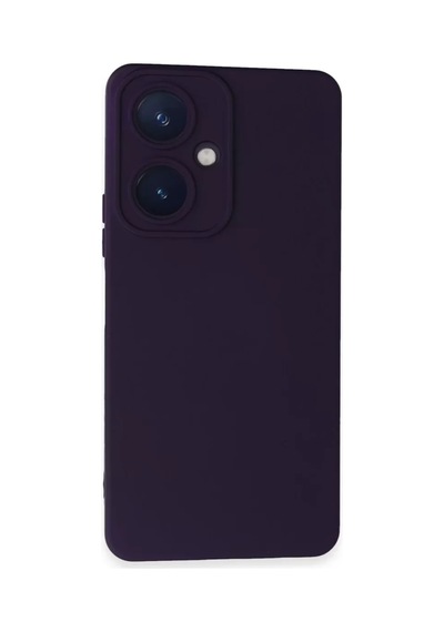 Vivo Y27 Uyumlu Kılıf Nano İçi Kadife Silikon - Mor