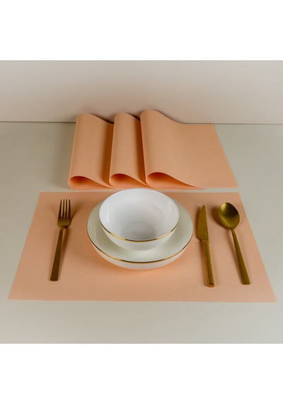 Maxstyle Harmony Citrus 4 Parça Amerikan Servis Seti 30x45 Cm Renkli
