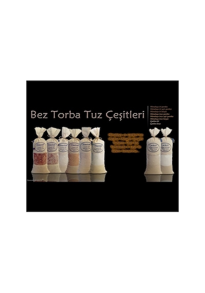 Çankırı Tuzu 2 Kg. 1kg.x2ad. Bez Torbada Iri Taneli Çankırı Tuz Kristal Kaya Tuzu Orijinal Çankırı 45007560