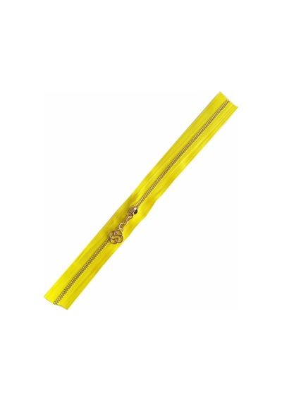 Angel Çanta Aksesuar Başlıklı Fermuar 30 Cm Light Gold Metal Sarı
