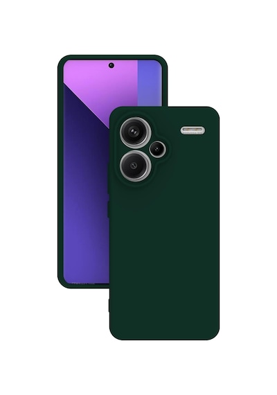 Xiaomi Redmi Note 13 Pro Plus 5g Kılıf Kamera Korumalı Silikon Rubber Arka Kapak Siyah