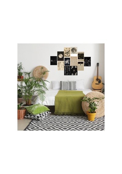 Fairygrunge Gotik Poster Seti Duvar Kolajı Oda Süsleme Afiş Seti