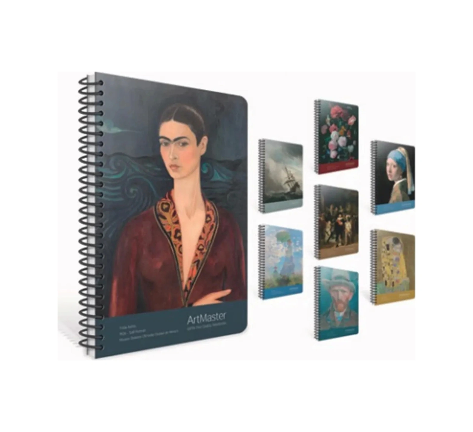 Art Master 100 Yaprak Çizgisiz 3 Adet Desenli Defter Karışık