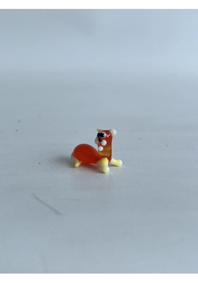 El Yapımı Mini Murano Cam Kedi Biblo A113-05
