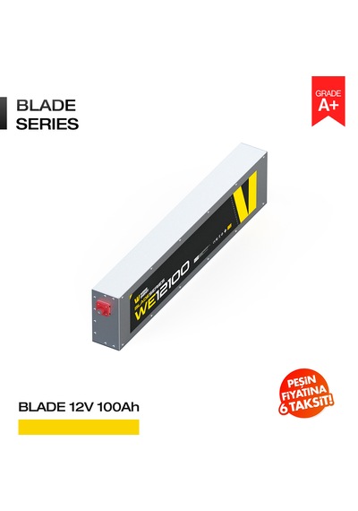 12v 100ah Lifepo4 Blade Series Bluetooth'lu Lityum Demir Fosfat Akü/batarya