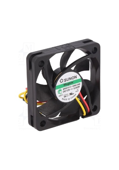 Sunon Mf50151v1-1000u-f99 ,50x15mm 12vdc 17-cfm 3-kablo Fan