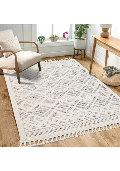 Dolce Vita Halı Sumatra 354 Soft Mix Bohem Halı Krem