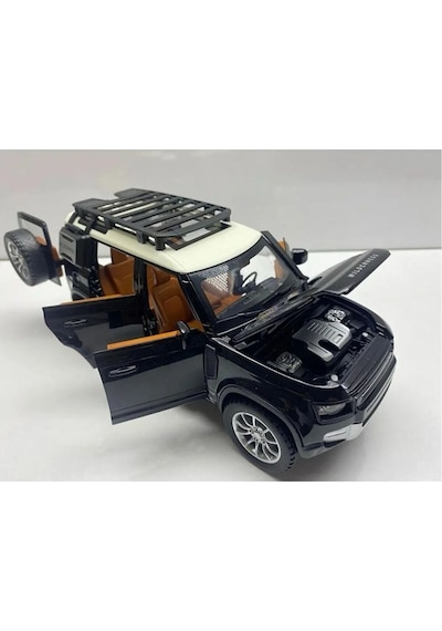 Land Rover Defender Metal Araba 23 Cm Sesli Işıklı Kapı Bagaj Kaput Açılır Oyuncak Demir Siyah Araç Diğer Land Rover Defender Metal Araba 23 Cm Sesli Işıklı Kapı Bagaj Kaput Açılır Oyuncak Demir Siyah Araç Diğer