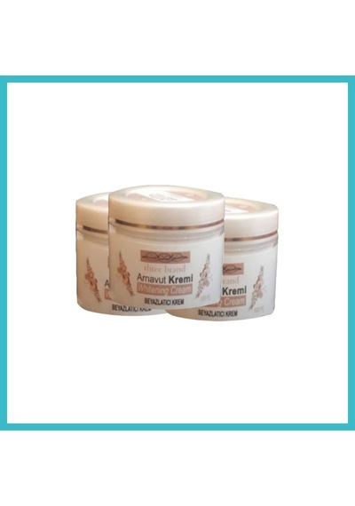 Bezos Three Brand Arnavutkremi 3lü Adet Whitens Cream Tümbölge Aklık Kremi 100 Ml Dfnbez