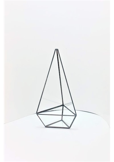 Dekoratif Cam Fanus - Geometrik Cam Fanus - Teraryum Cam Fanus (479515104)