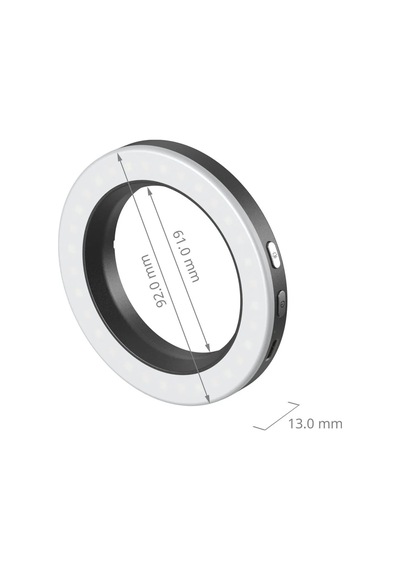 Smallrig 5203 Vibe P30 67mm Halka Led Video Işığı Evrensel Dişli Filtre Adaptör Kiti