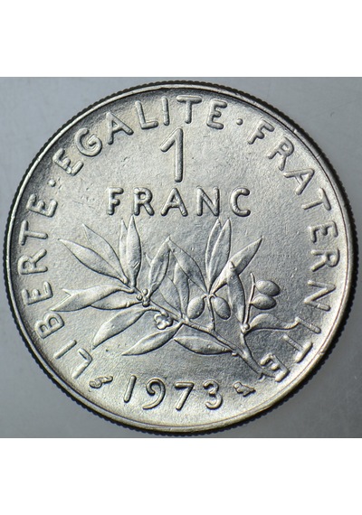 Fransa 1 Frank 1973 Çil -