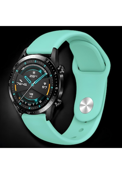 Huawei Gt2 42mm İçin Uyumlu 20mm Silikon Kordon