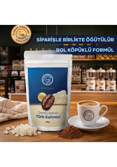 Damla Sakızlı Türk Kahvesi 100gr Hazır