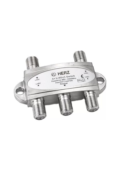 Sh Herz 4x1 950-2400mhz 3db Diseqc Switch Uydu Birleştirici Najmaddin