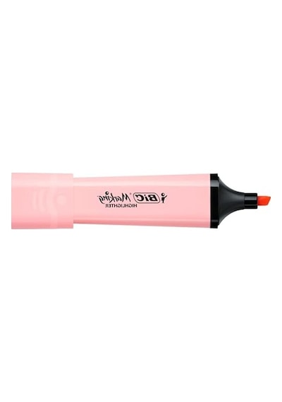 Su Bazlı Hızlı Kuruyan 4 Renk Pastel Fosforlu Kalem Seti 124-Pembe