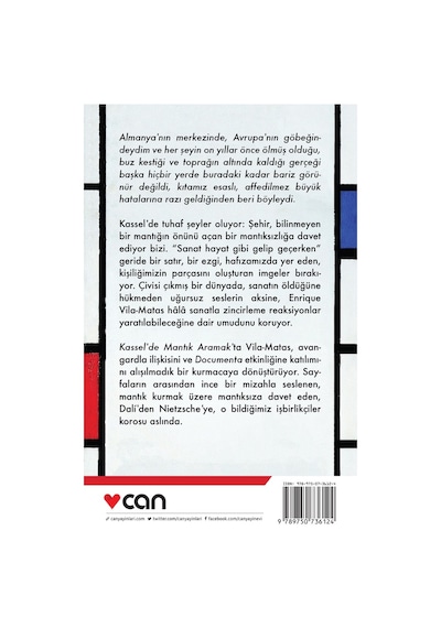 Kassel'de Mantık Aramak - Enrique Vila Matas - Can Yayınları