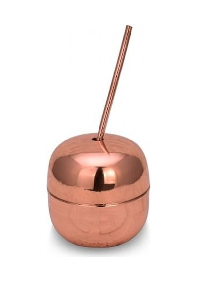 Turna Bakır Apple Cocktaıl Pipetli Düz 250 ML Kırmızı Turna0485-