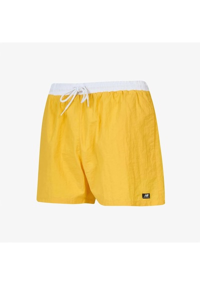 New Balance Erkek Sarı Deniz Şortu Mns1535-frs