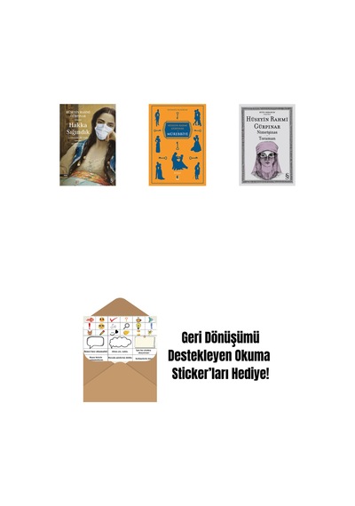 Hakka Sığındık + Mürebbiye + Nimetşinas - Toraman + Okuma Sticker'ları