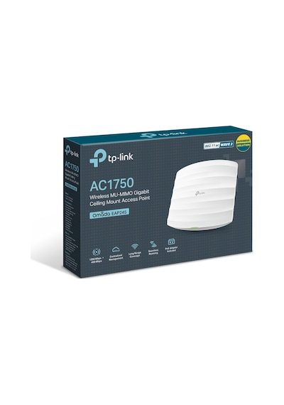 TP-Link EAP245 AC1750 1750 Mbps 5 Ghz Tavan Tipi Kablosuz Access Point