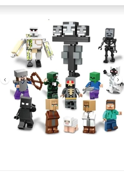 Pepikon Minecraft New Amazon 13 Lu Mini Figür Lego Set