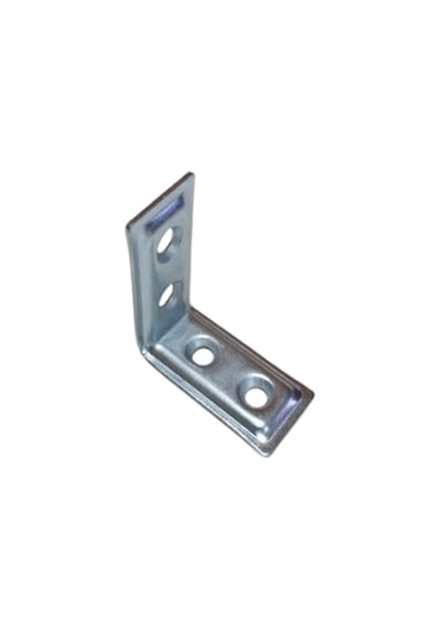 Mobilya Köşe Birleştirme Bağlantı Aparatı L Demiri Gönye Köşebent 10 Adet 4 Cm X 4 Cm X 1,6 Cm Gri