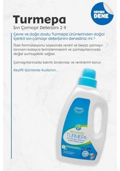 Sıvı Çamaşır Deterjanı 2 Litre