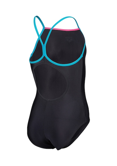 Arena Swimsuit Light Drop Solid Çocuk Siyah Yüzücü Mayo 005919589