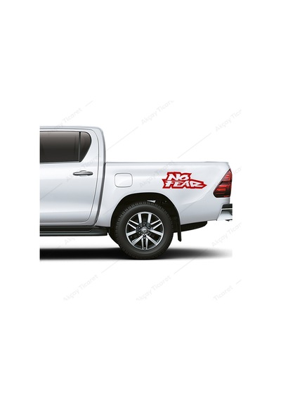 No Fear Sticker Korku Yok Sticker Araba Sticker Oto Sticker