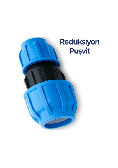 Redüksiyon Puşvit 63x40 - Plastik Gövde, Sızdırmaz Ve Dayanıklı Bağlantı