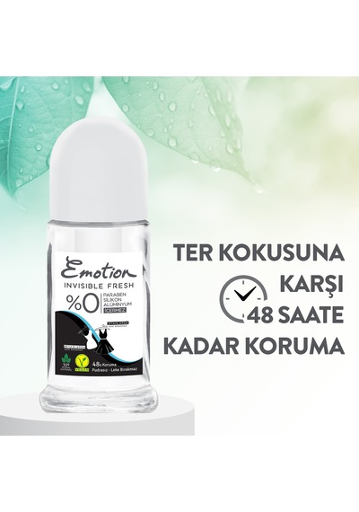 Emotion Invisible Fresh Kadın Roll On 3 x 50 ML