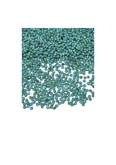 4 Mm Turkuaz Renk Ahşap Boncuk 30 Gr 800 Adet
