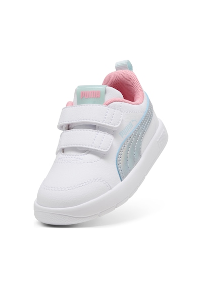 Puma Courtflex V3 Spacebelle Vınf Bebek Sneaker Beyaz