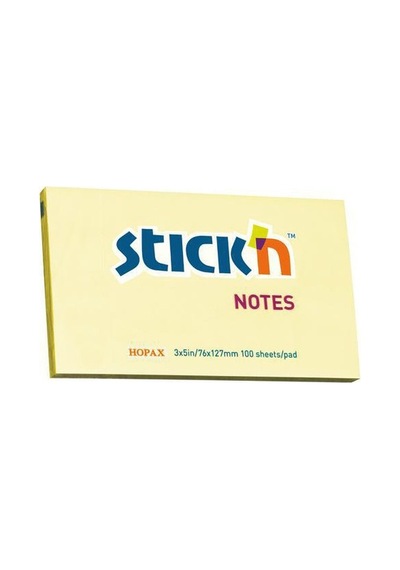 Gıpta Stıckn 76x127 Pastel Sarı 100 Yaprak Çok Renkli