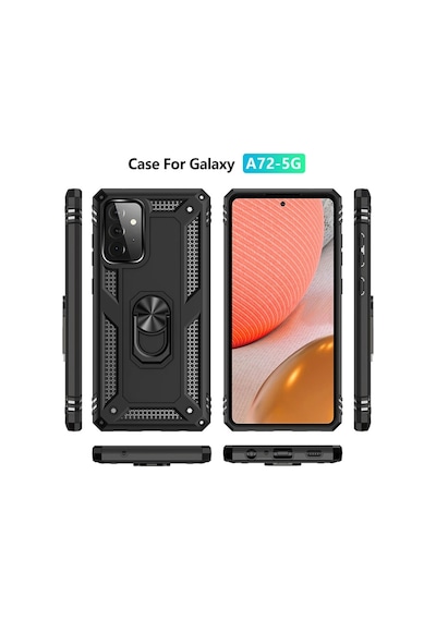 Samsung Uyumlu Galaxy A52S Kilif Zirhli Miknatisli Standli Tank Kapak 476386643