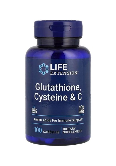 Life Extension Glutathione Cysteine & C 100 Kapsül