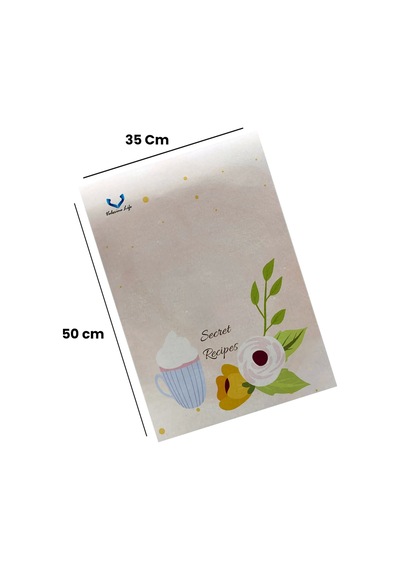 Valerine Life Gizli Tarifler Mutfak Kurulama Fırın Beyaz El Havlusu %100 Pamuklu 35x50cm 2 Adet Beyaz