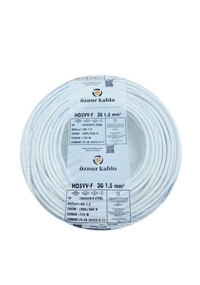 Viko Multi-let Beyaz 3'lü 10 Metre 3x1.5 Kablolu Grup Priz