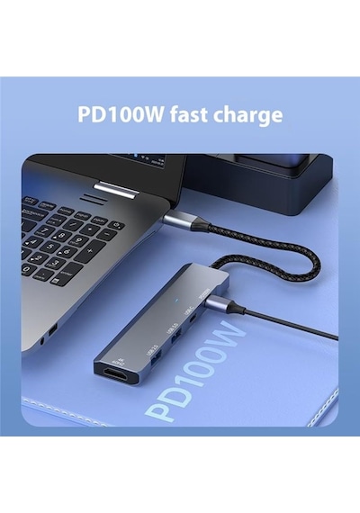 Type-c Çok Fonksiyonlu Genişletici, Hdmı, Usb 3.0, Usb 2.0 Ve Pd 100w Macbook İle Uyumlu Ve Notebook Şarj Desteği, 5gbps Veri Transferi, 4k 60hz Hdmı Çıkışı, Evrensel Uyumluluk Cz-336 Gri Type-c Çok Fonksiyonlu Genişletici, Hdmı, Usb 3.0, Usb 2.0 Ve Pd 100w Macbook İle Uyumlu Ve Notebook Şarj Desteği, 5gbps Veri Transferi, 4k 60hz Hdmı Çıkışı, Evrensel Uyumluluk Cz-336 Gri