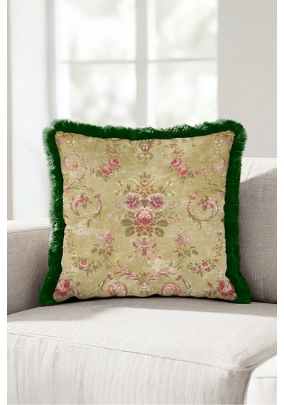 Vintage Çiçek Saçaklı Yastık Kılıfı - Avangart Country Pembe Yeşil Siyah Püsküllü Kırlent Kılıfı Buzlu Kanyon Mira Vintage Çiçek Saçaklı Yastık Kılıfı - Avangart Country Pembe Yeşil Siyah Püsküllü Kırlent Kılıfı Buzlu Kanyon Mira